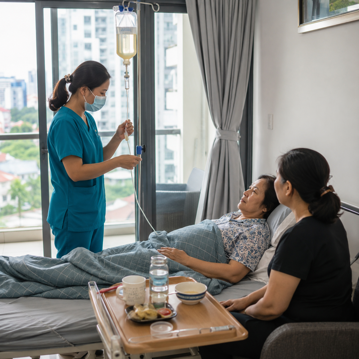 Tiêm truyền tại nhà
